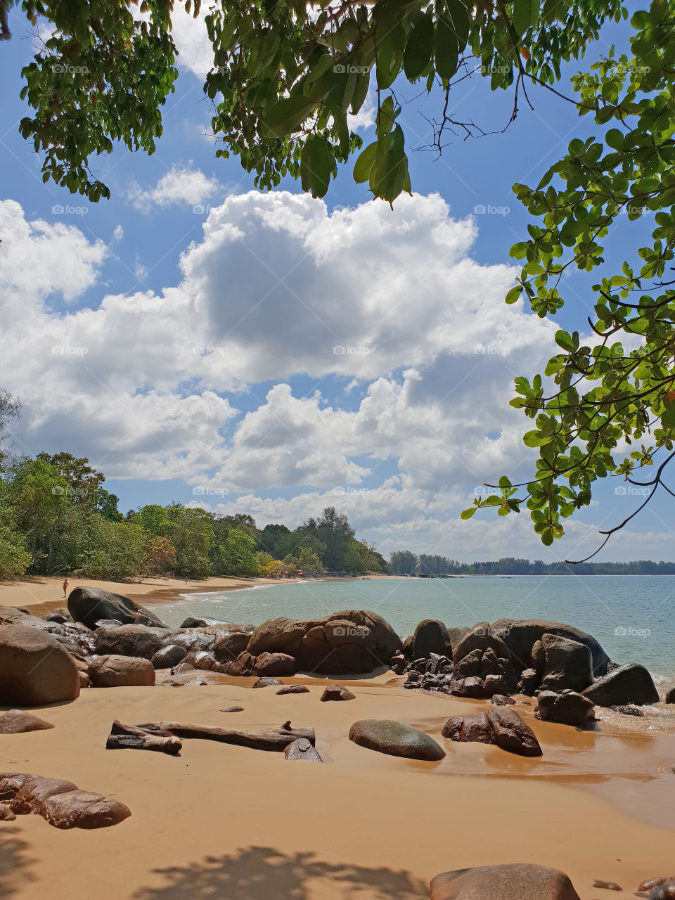 Beach Stone water