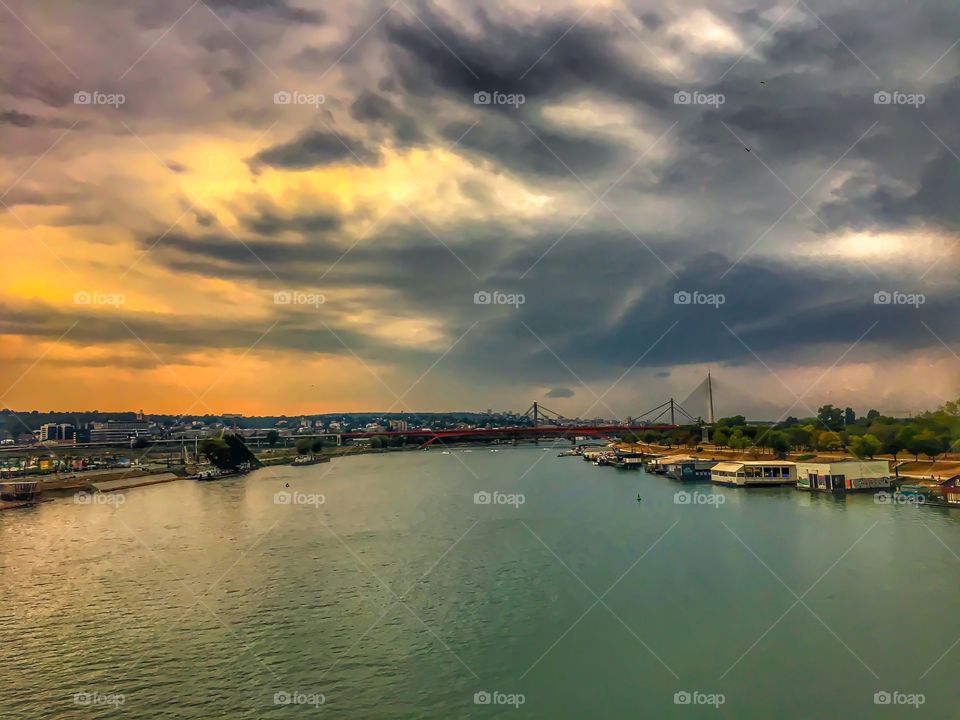 Belgrade - river Sava