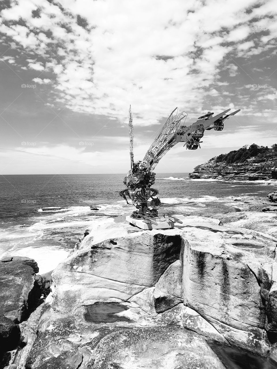 Scrap Metal Sculpture in Sydney, Australia