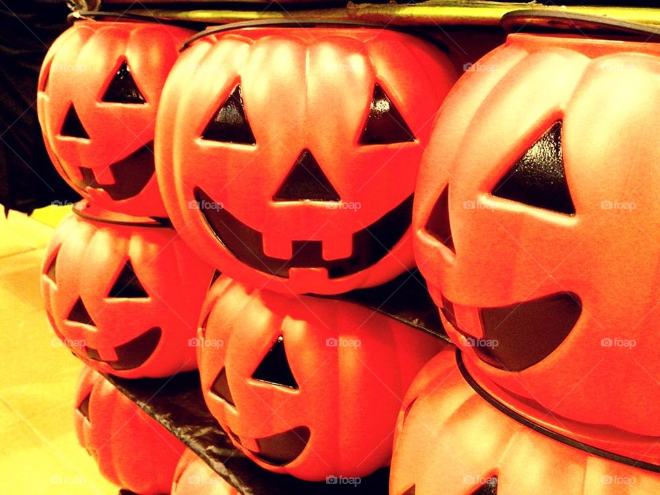 jack o lantern baskets