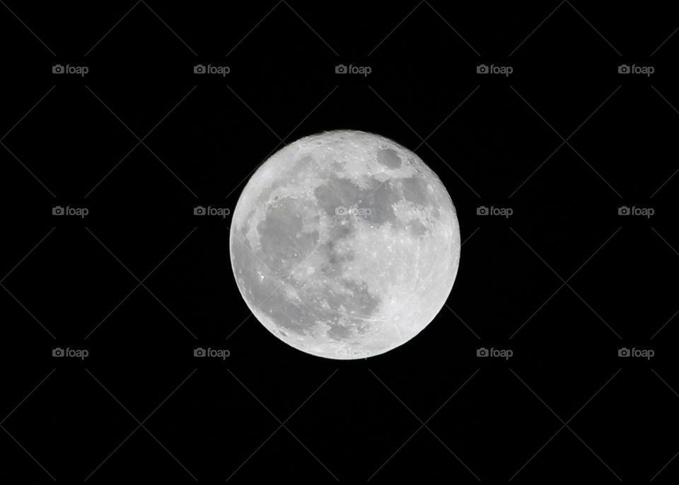 to the 'super' moon and back