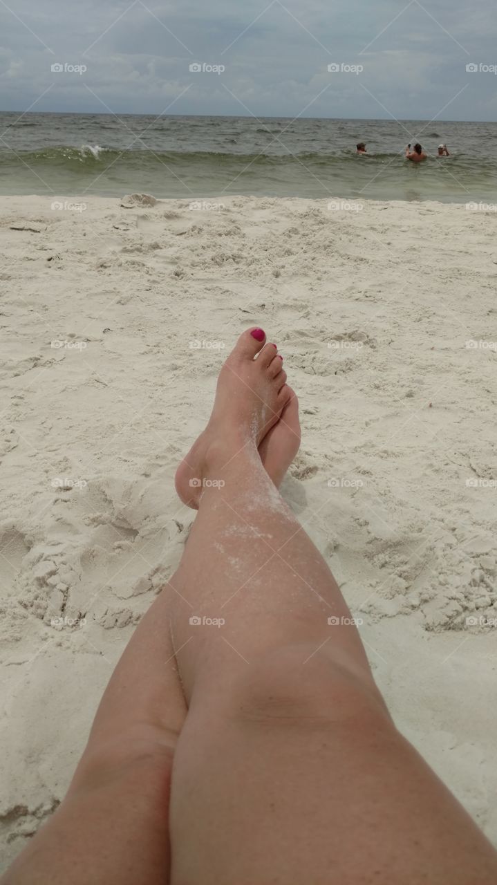 Toes In the Sand