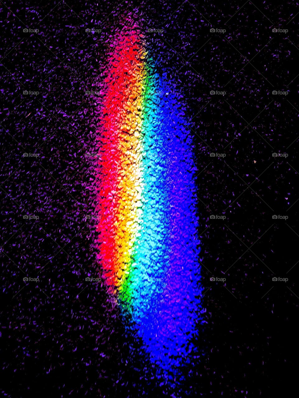 rainbow in the dark