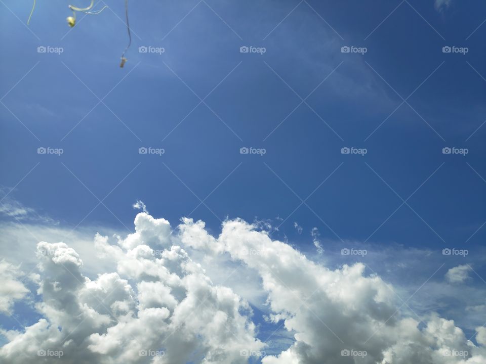 a image of blue sky