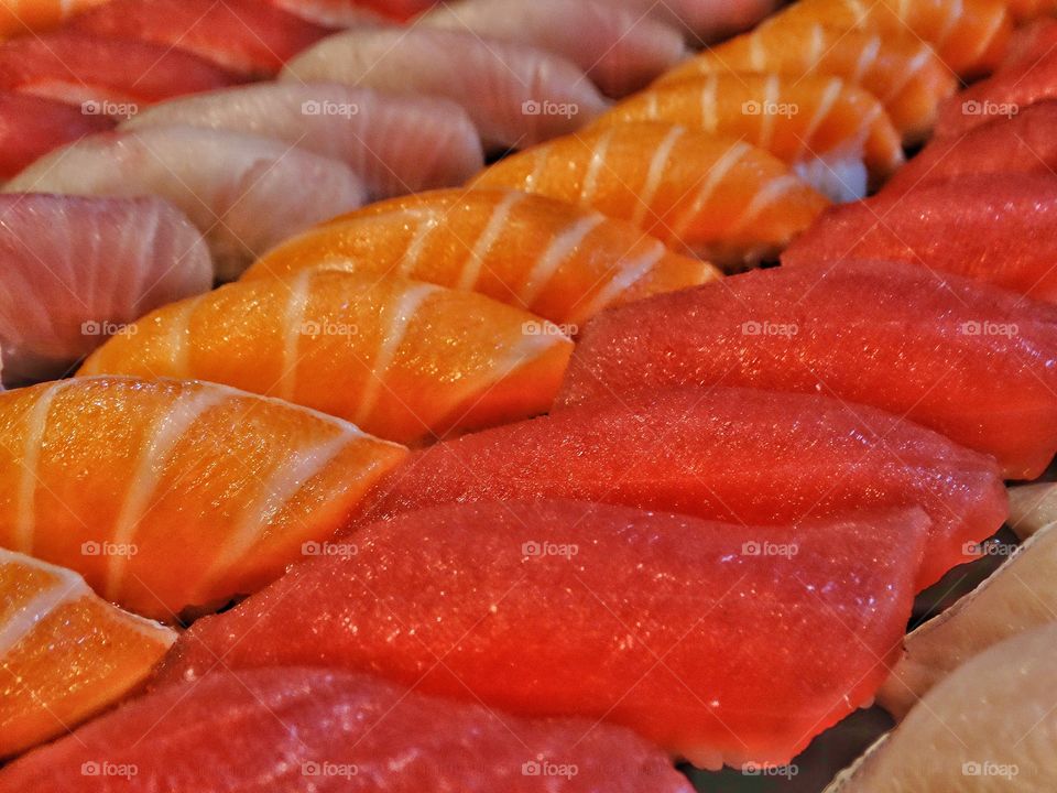Variety Of Sushi
