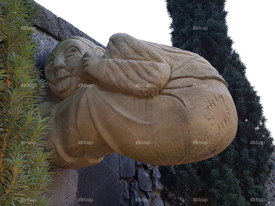 Brücken Männchen in Bonn