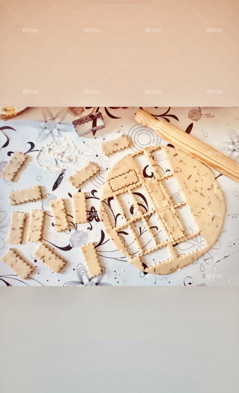 Preparing some biscuits 🍪