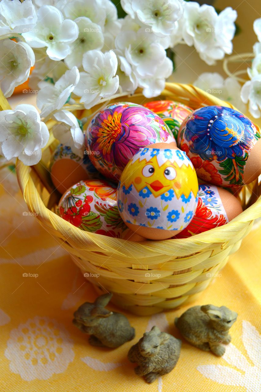 Easter, No Person, Nature, Basket, Traditional