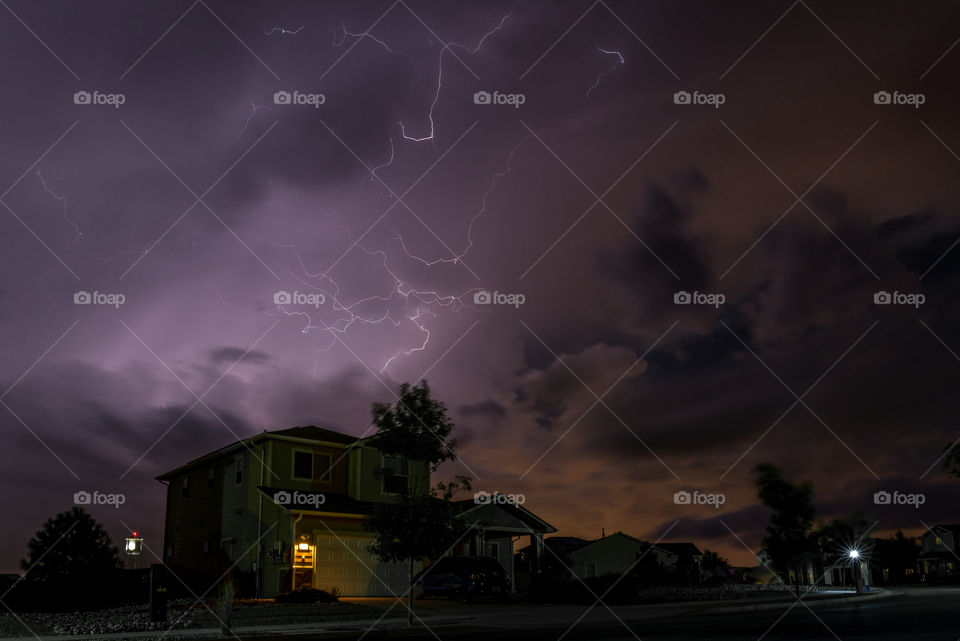 Front door lightning 