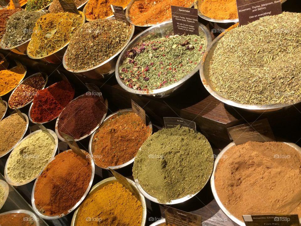 Loose spices