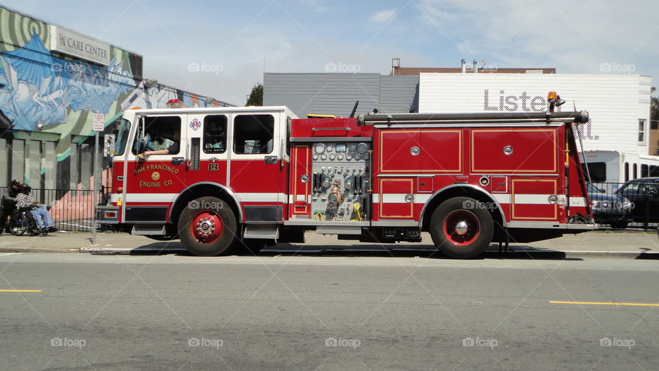 San Francisco Fire Truck