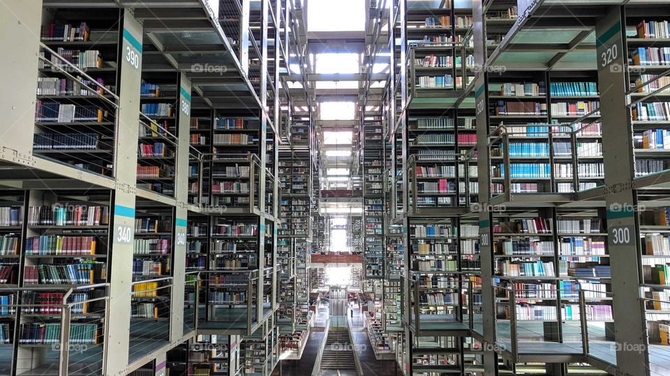 Library in Mexico City