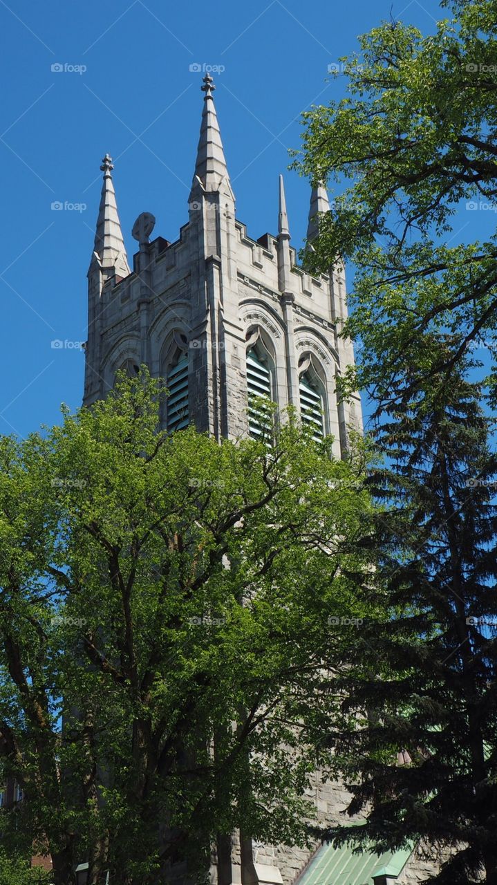 Bell tower church architectural 