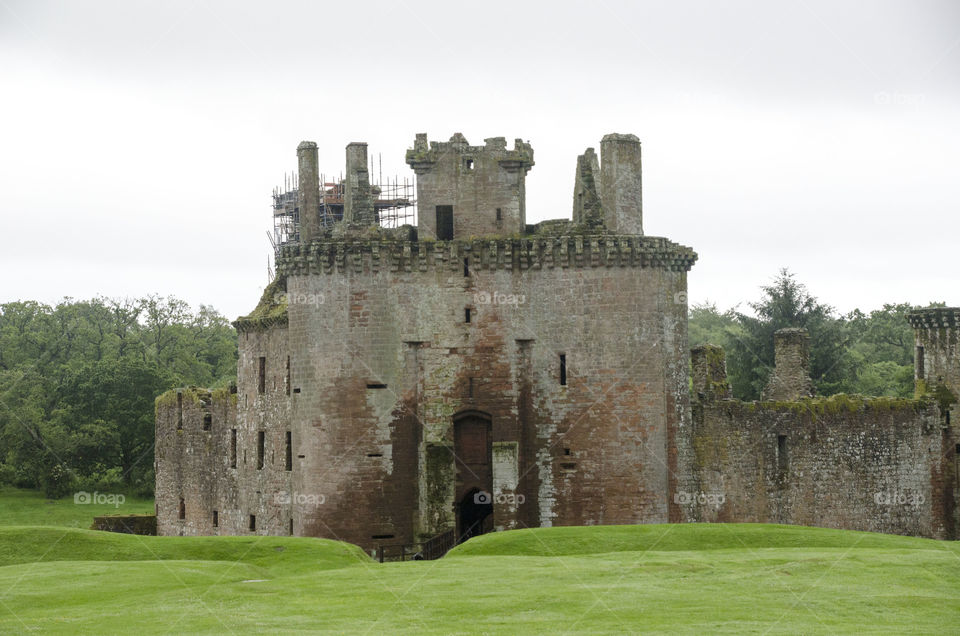 caerlaverock castle