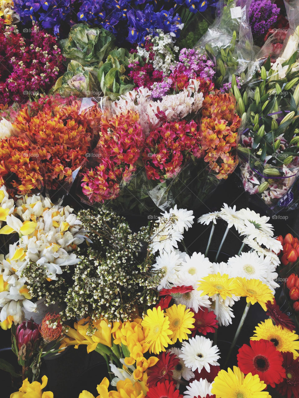 BOUQUETS OF FLOWERS