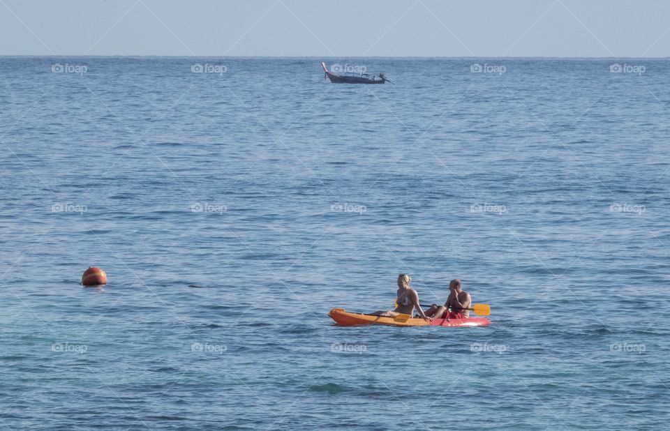 Tourist’s on the boat at beautiful island ... Koh Lipe Thailand