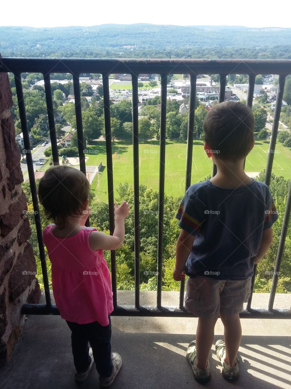brother and sister overlook