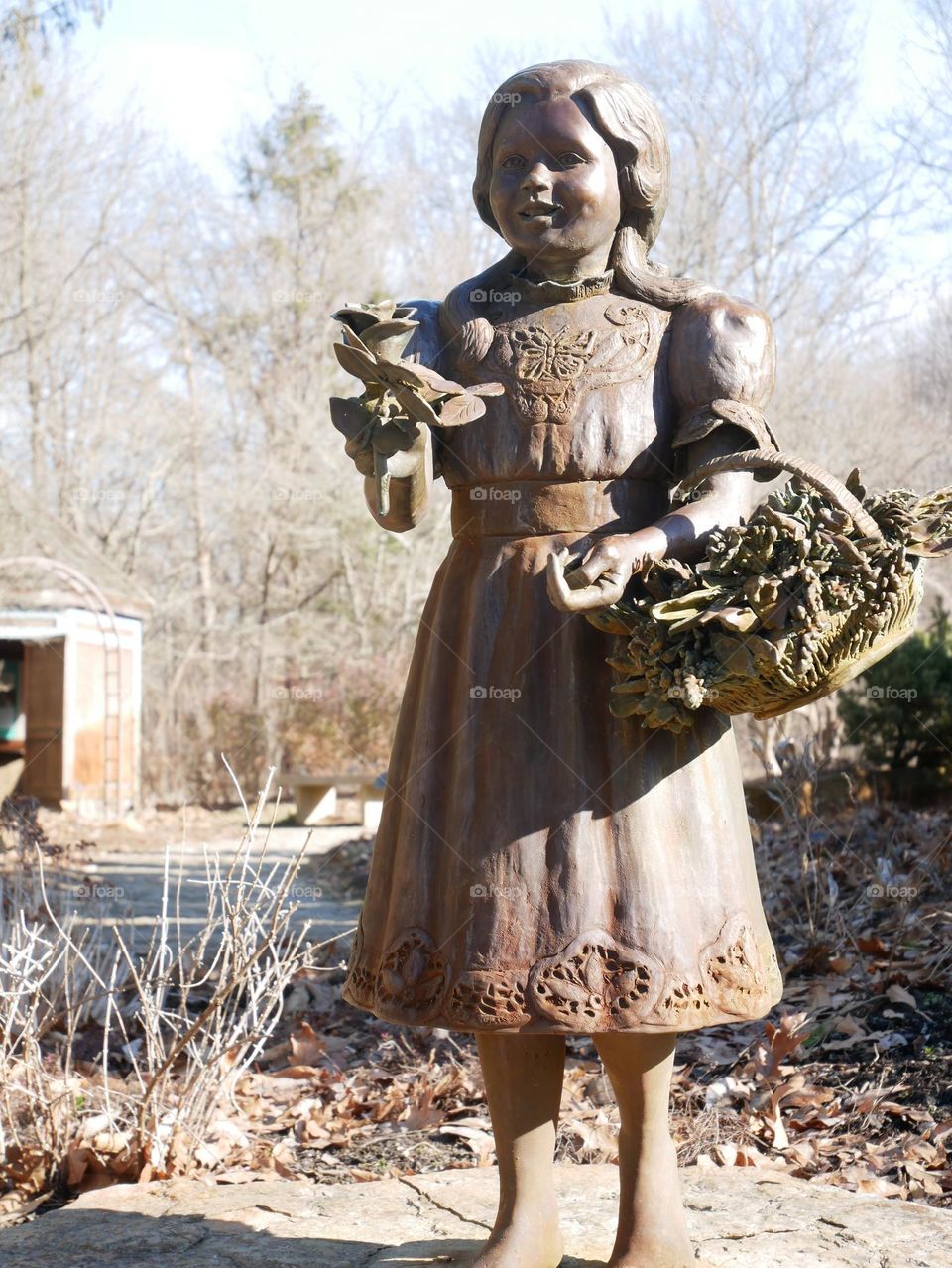 A Monday morning walk at a city park. It’s a mild day, and Spring has yet to make an appearance. But we can pretend! 