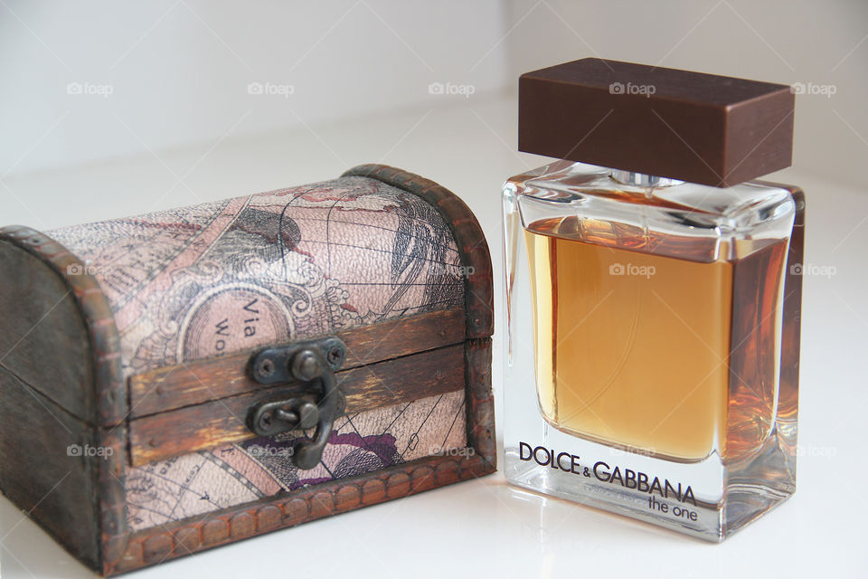 Perfume Dolce Gabbana, with trunk