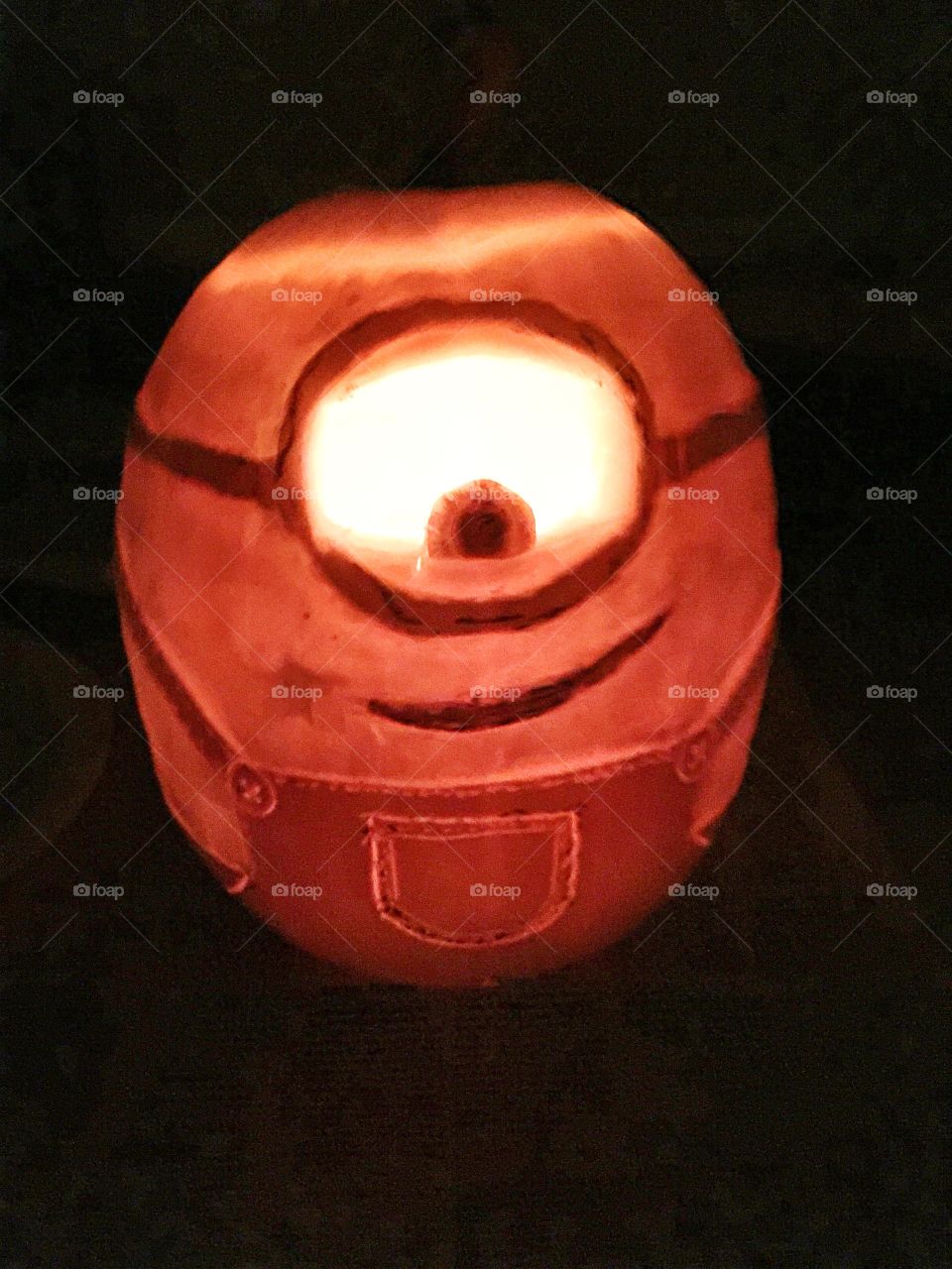 Minion pumpkin