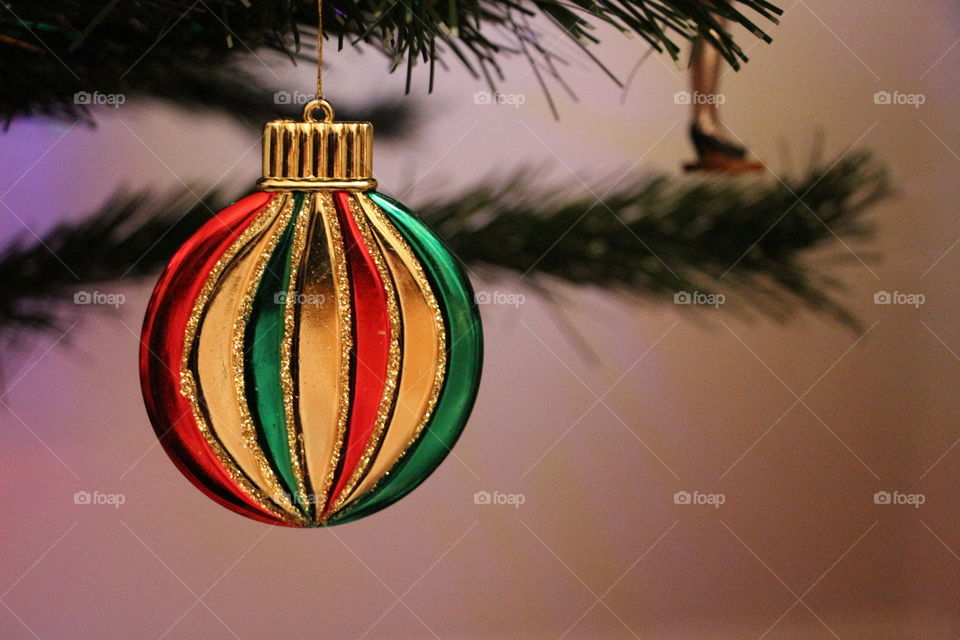 Shiny bright Christmas ornament