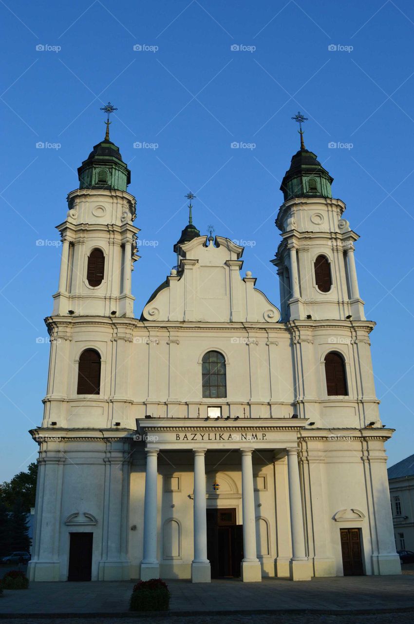 Unique architectural details in Poland