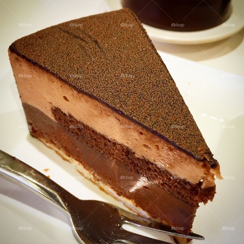 Chocolate Mousse by Genki Sushi