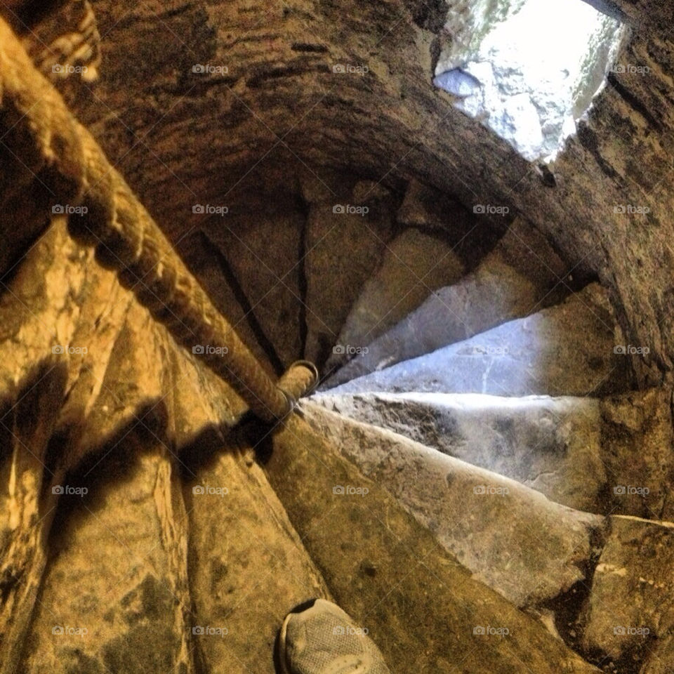 Blarney Castle Spiral Staircase Ireland