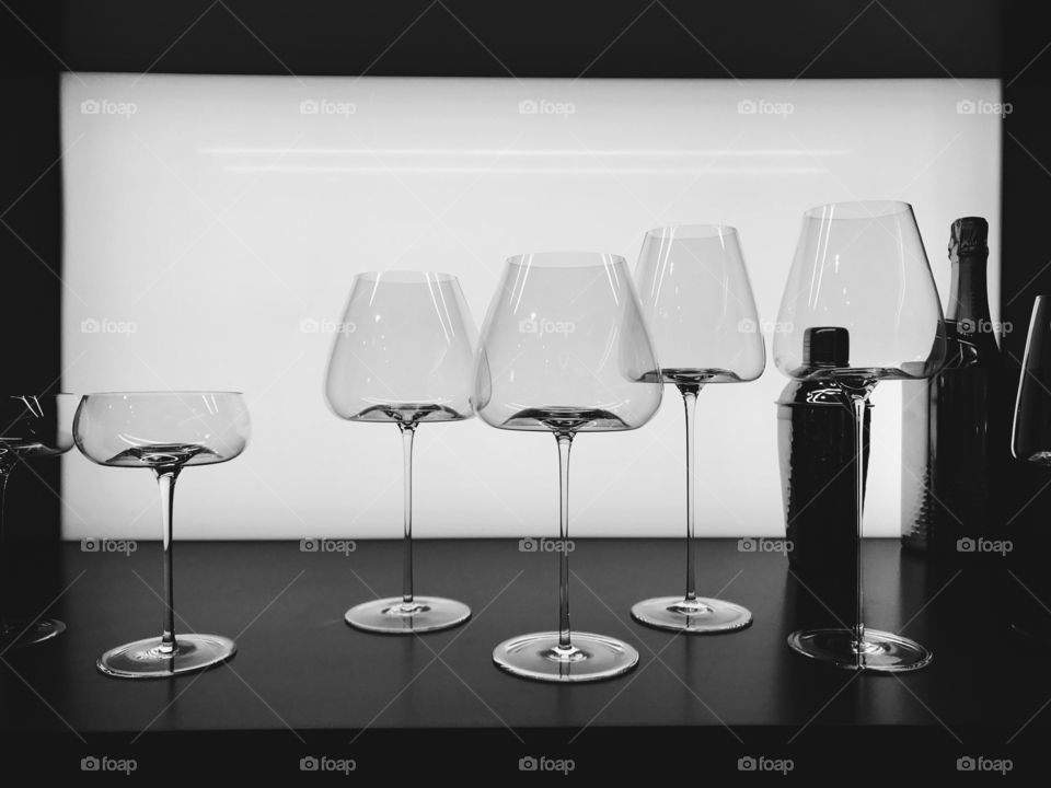 Wine glasses 