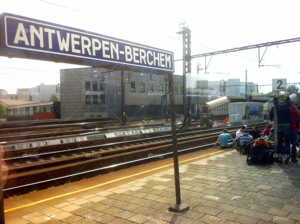 train railway station antwerpen by alejandrorubiob
