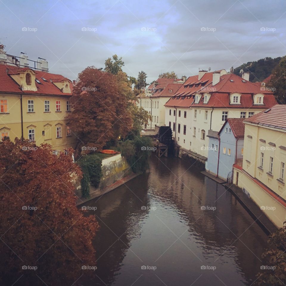 Prague canal 