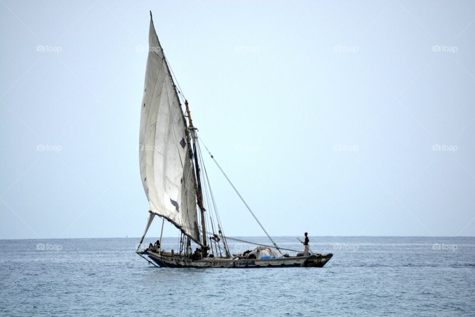 Haitian Sailboat