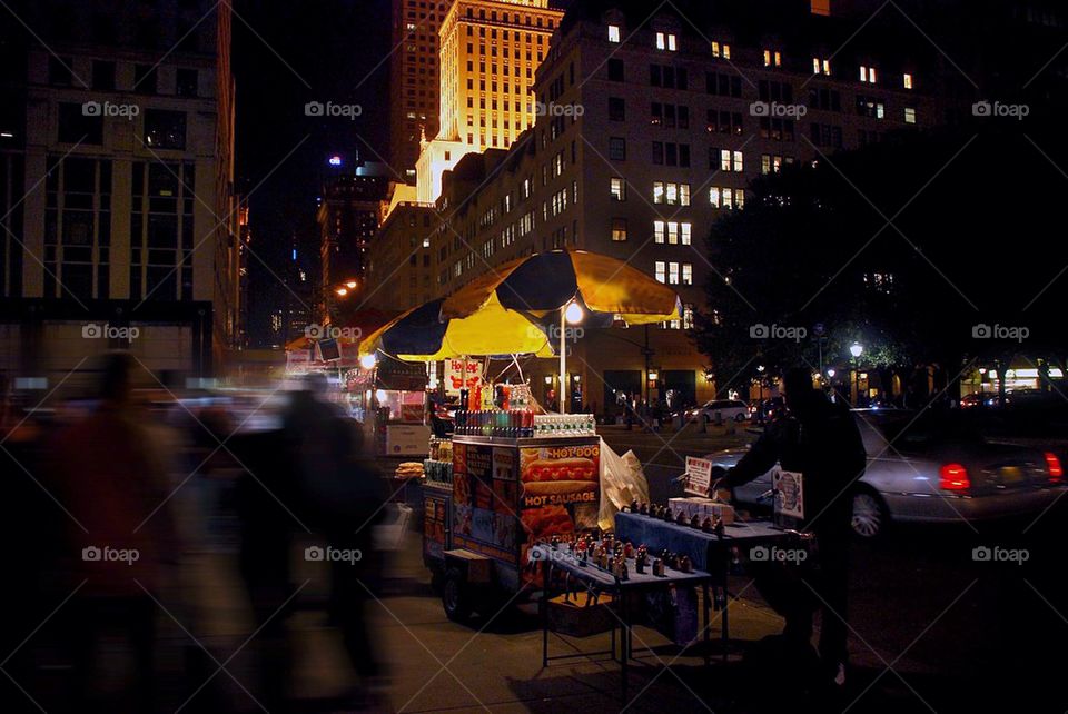 New York At Night