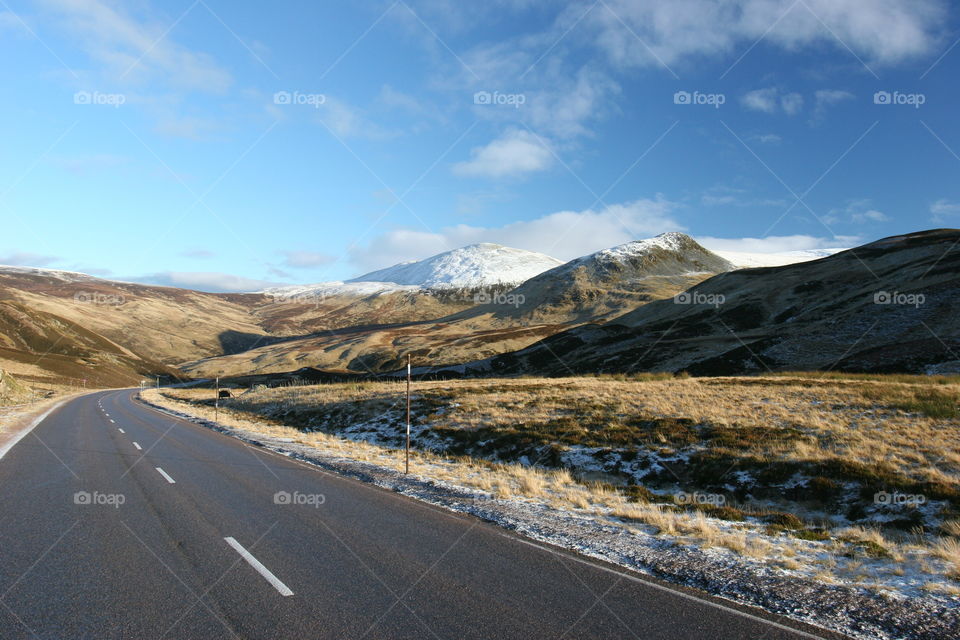 Empty road