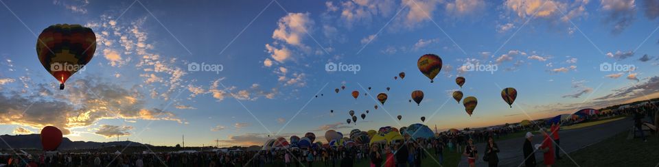 Balloon, Festival, Hot Air Balloon, Sky, Many