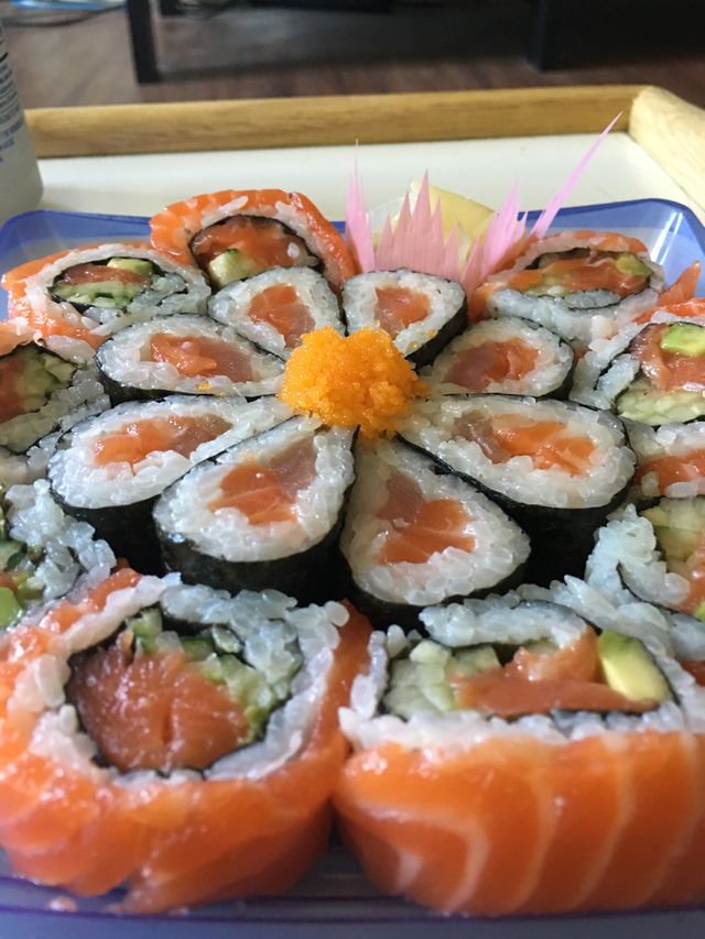 Sushi platter