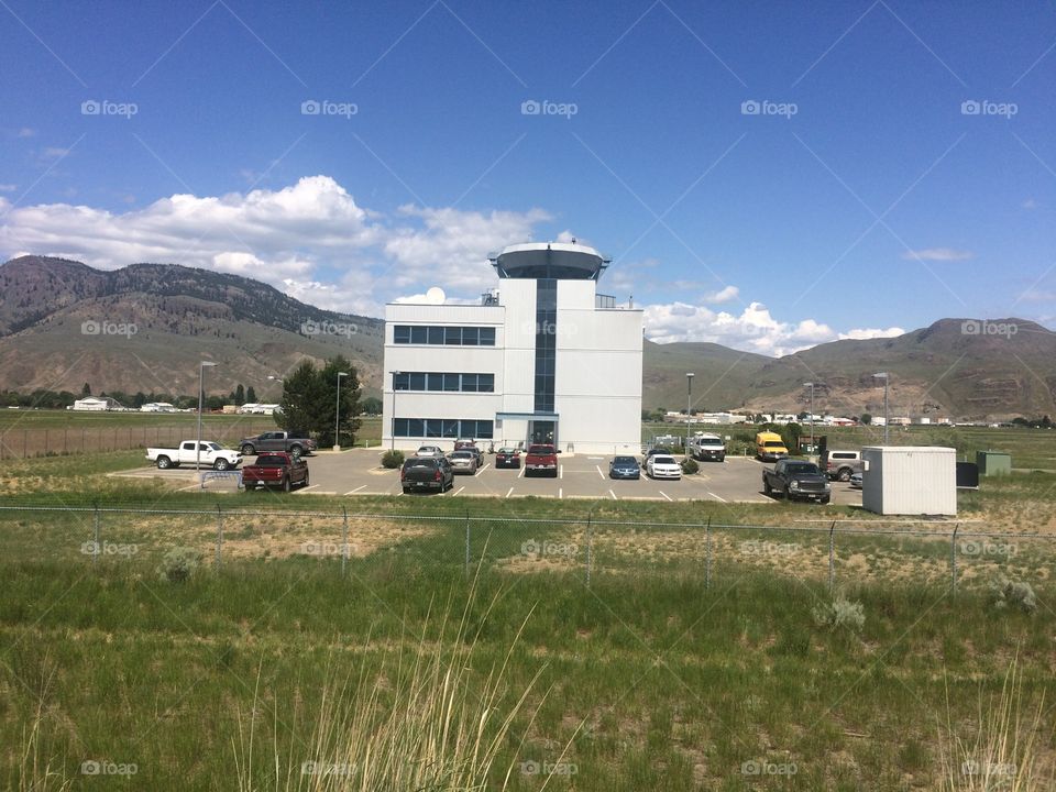 Kamloops airport tower 