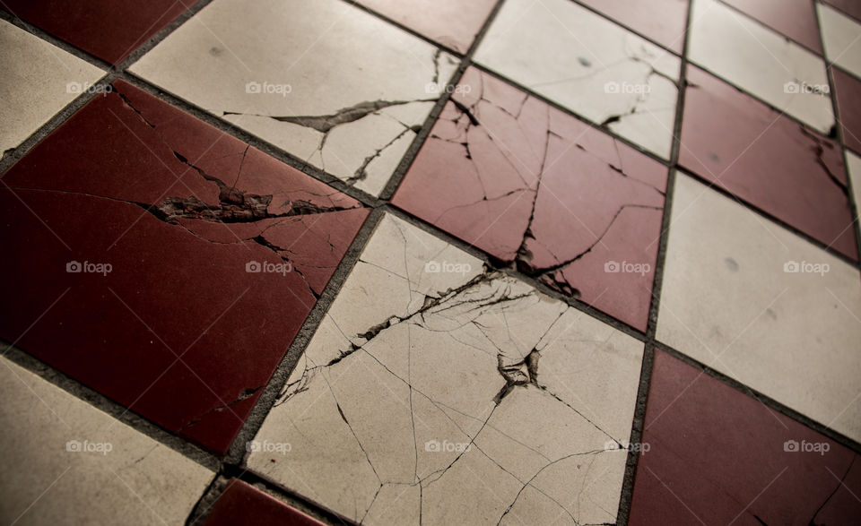 Broken floor