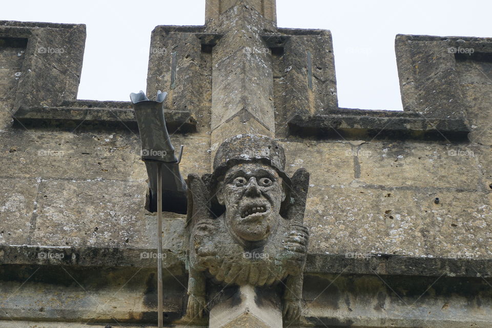 Ugly Church Gargoyle .. St Peter’s Winchcombe 