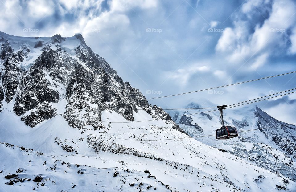 winter in the alps