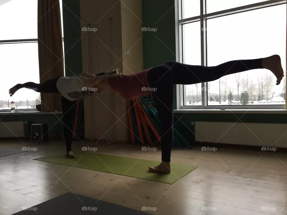Yoga class