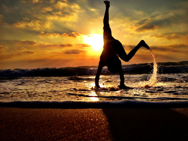 landscape sunset child kid by kobire