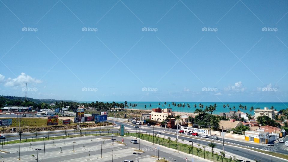 Maceió Alagoas, beautiful view of the sea