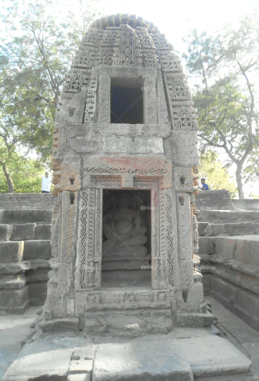 part of rare temple