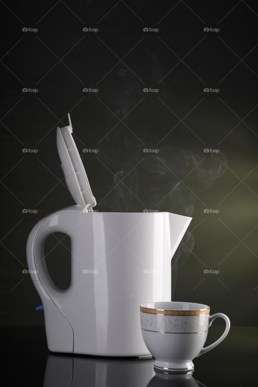 Kettle and Tea Cup