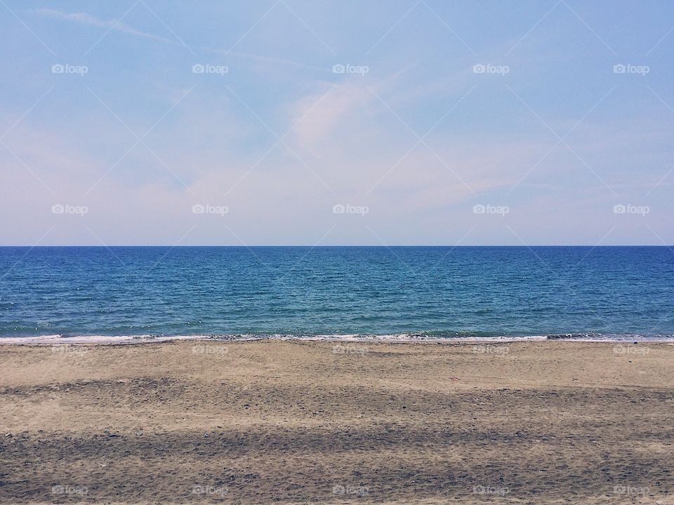 View overlooking the sea.