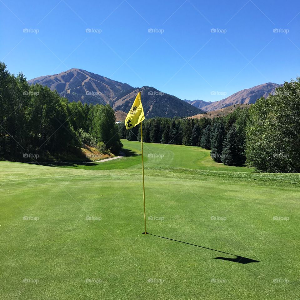 14th Hole, Sun Valley Golf Club, Sun Valley, Idaho