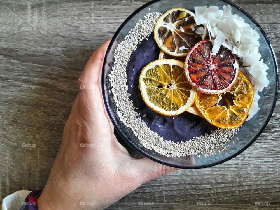 Citrus Smoothie Bowl