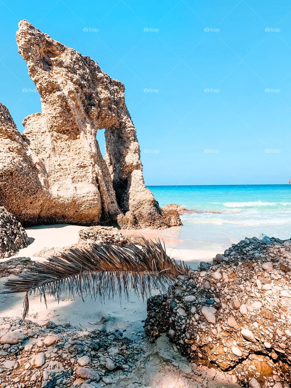 Rocks and waves