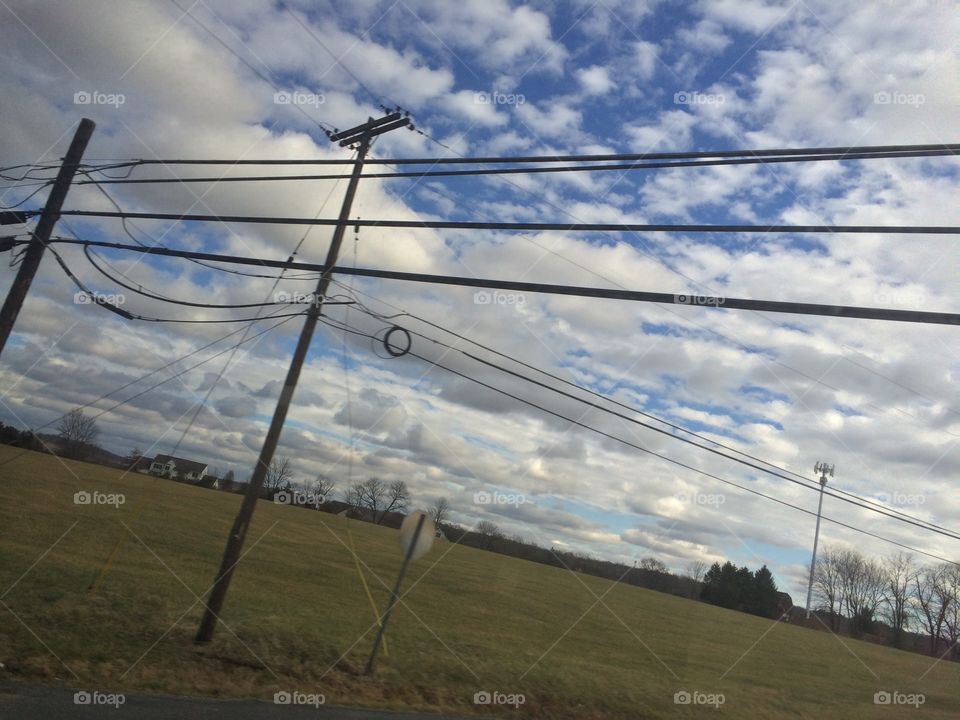 Wire, Voltage, Sky, Electricity, Power